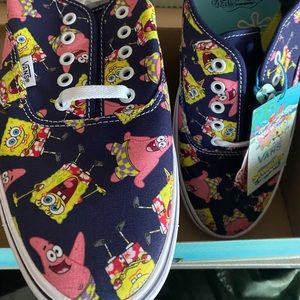 Collectible Sponge Bob Vans mens size 12